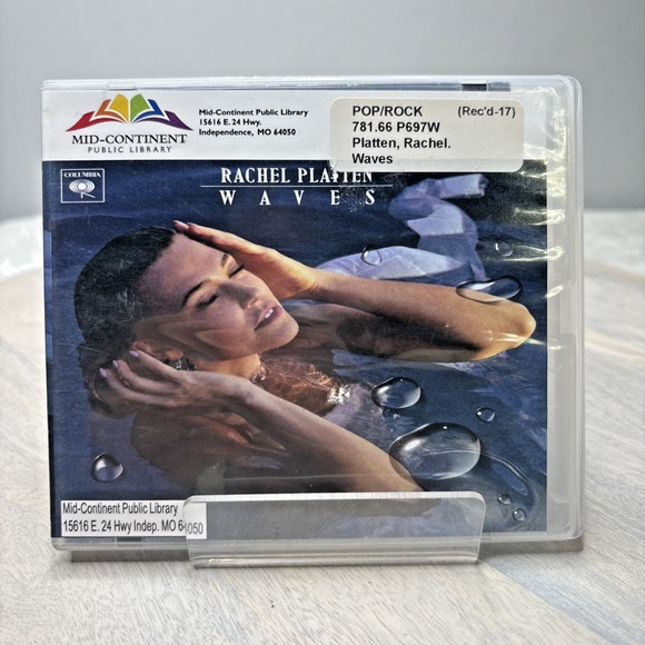 Rachel Platten – Waves (CD, 2017, Columbia) Pop - Picture 1 of 5